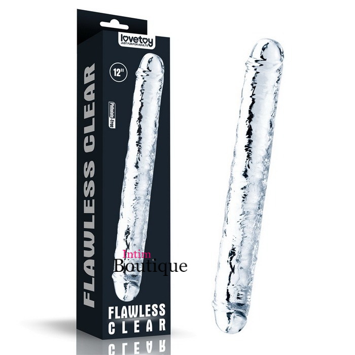 Lovetoy Flawless Clear Double dildo 12