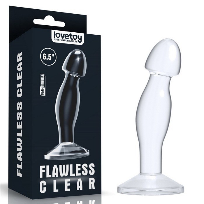 Lovetoy Flawless Clear Prostate Plug 6.5