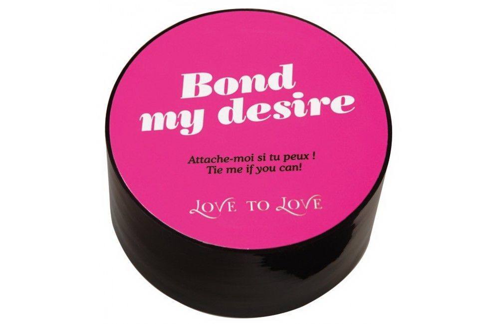 Love To Love Bond My Desire - Скотч для бондажа черный