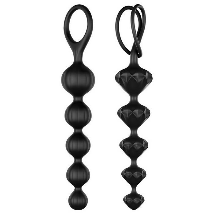 Satisfyer Beads Black - Набор анальных бус