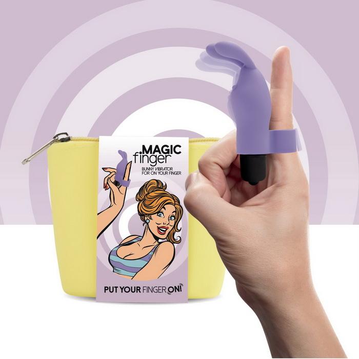 FeelzToys Magic Finger Vibrator Purple - Вибратор на палец