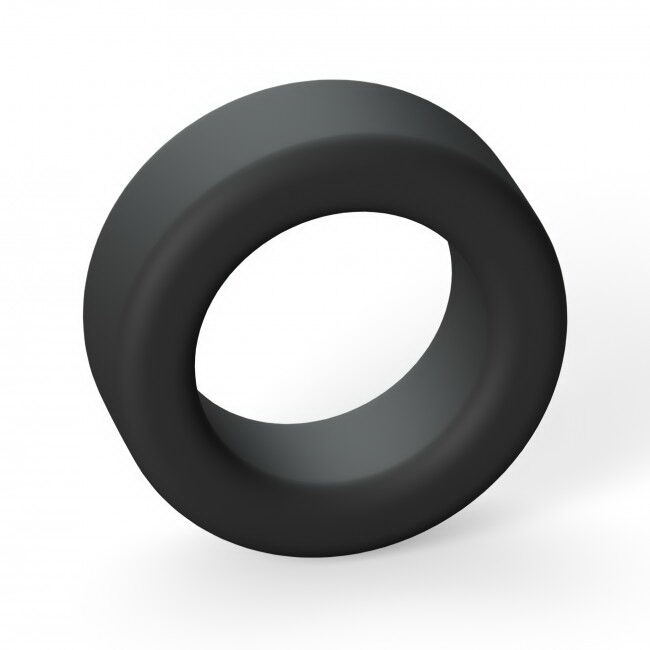 Love To Love Cool Ring Black Onyx - Эрекционное кольцо широкое