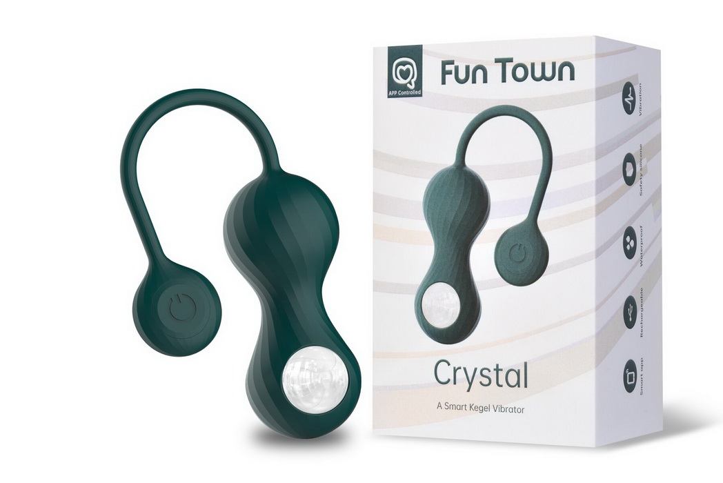 Magic Motion Fun Town Crystal - Вагинальные смарт-шарики с вибрацией