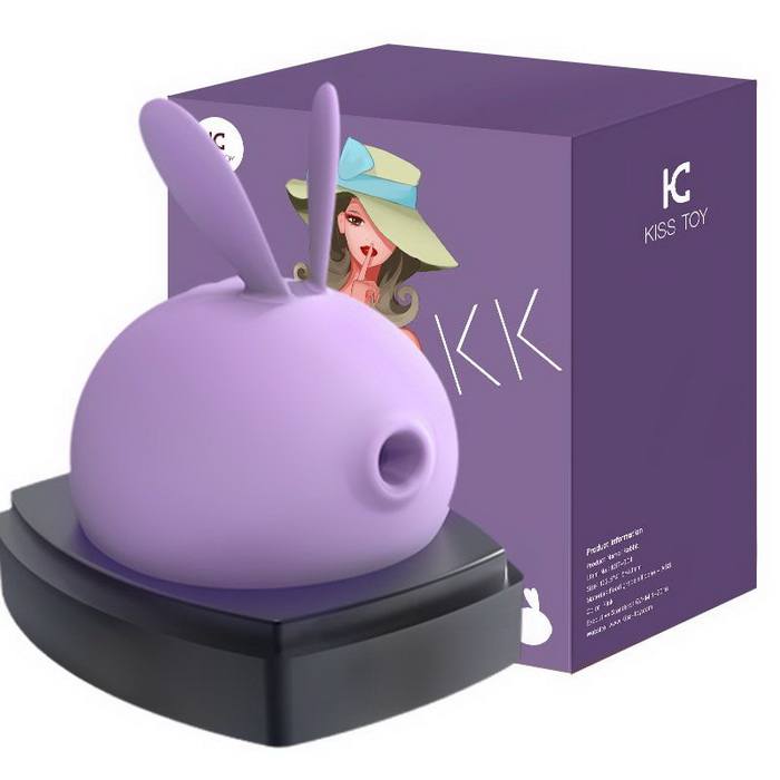 Kistoy Miss KK Purple - Вакуумный стимулятор с вибрацией